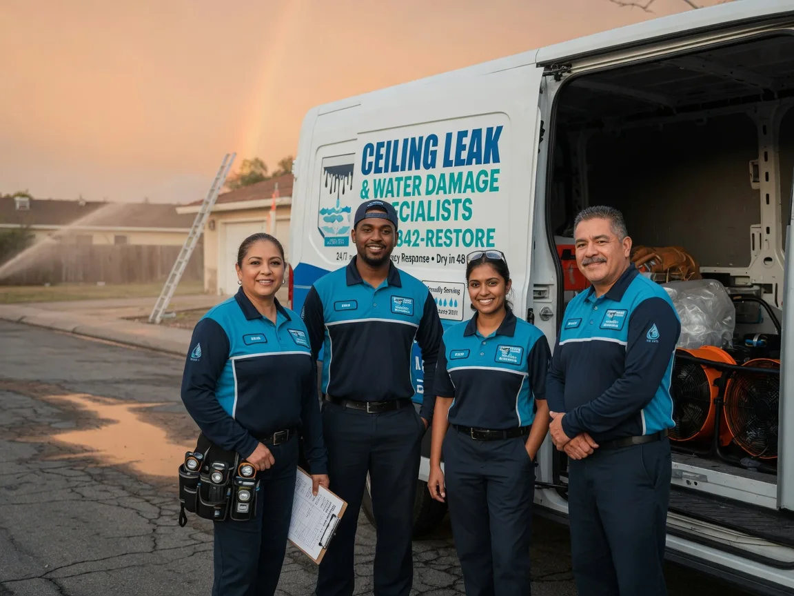 Ceiling Leak Cleanup company in Wetmore, MI